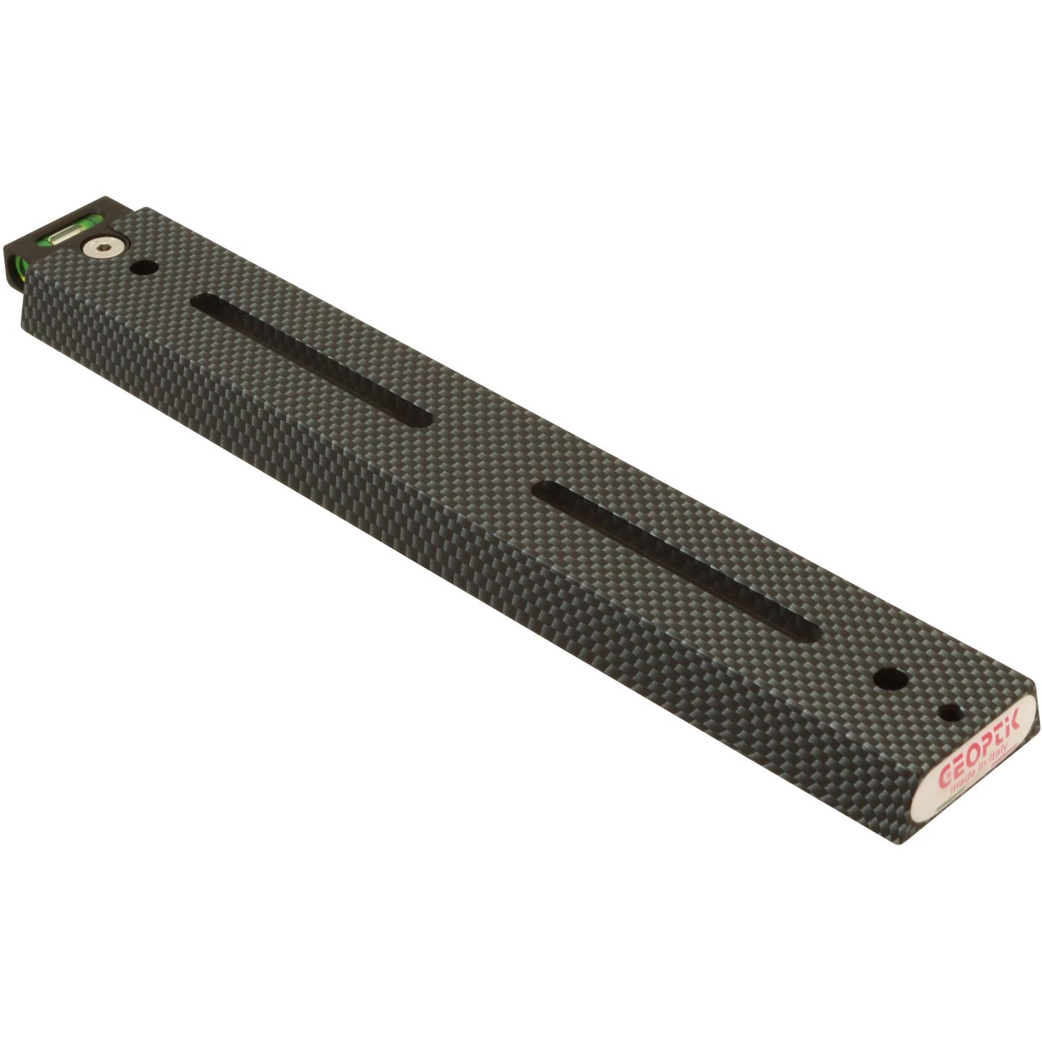Queue d'aronde mâle type Vixen long. 250mm finition carbone - Geoptik