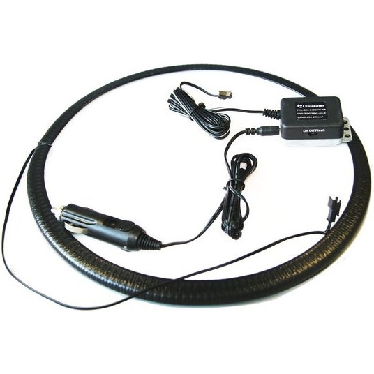 Écran à FLAT Ø 220mm avec inverseur 12V Aurora - GN