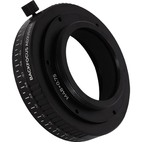 Bague Adaptateur Télescope M48 Femelle Vers M42 Mâle - Alliage Aluminium - Filetage M48x0,75 Et M42x0,75