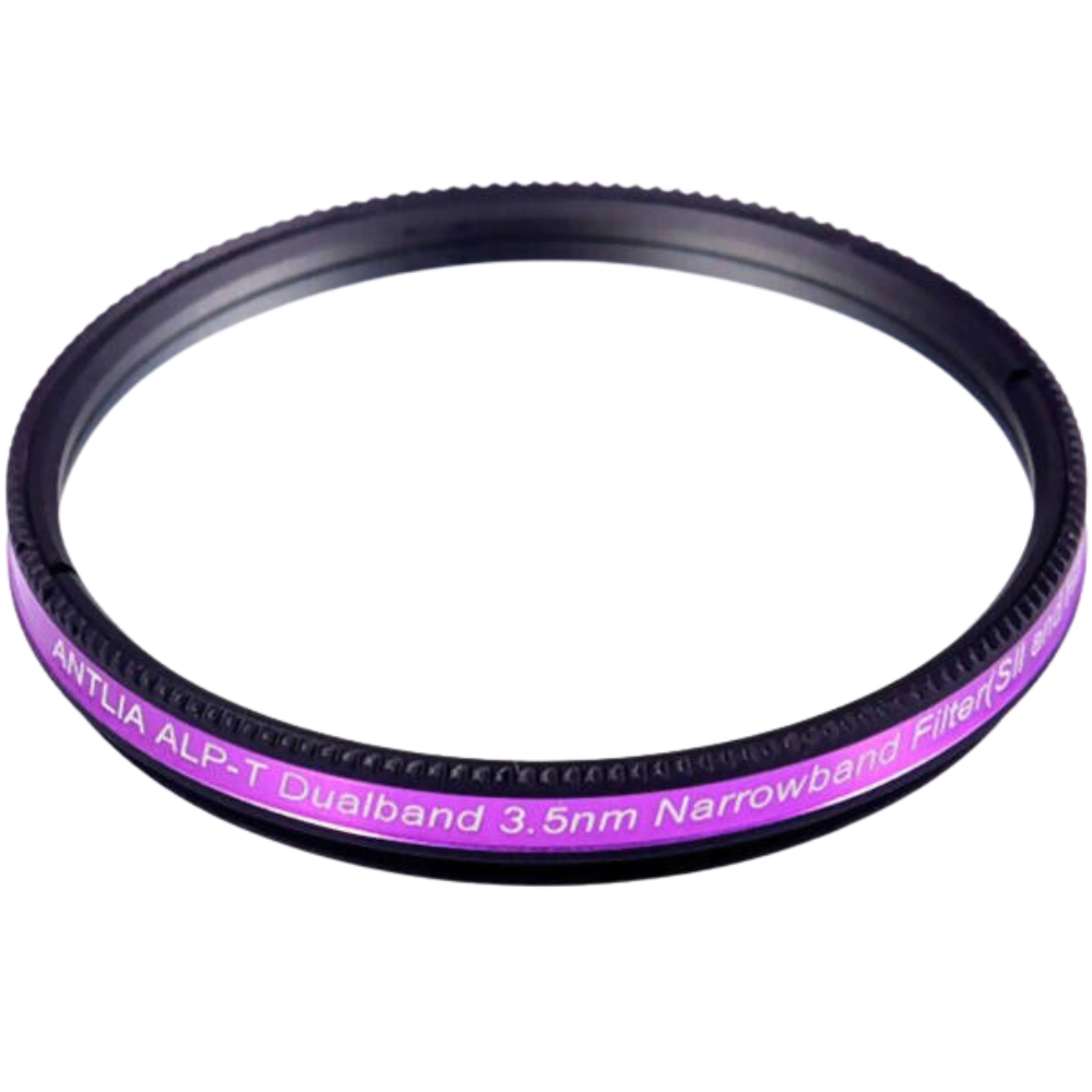 Filtre photo dual-bande SII-Hβ (H-bêta) 3,5nm ALP-T - coulant 50,80mm (M48) - Antlia
