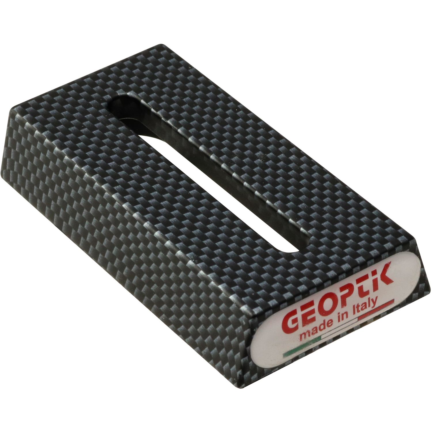 Queue d'aronde mâle type Vixen long. 80mm finition carbone pour APN - Geoptik