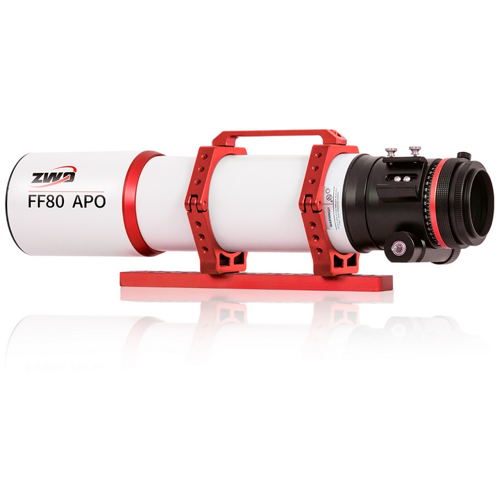Lunette Astrographe  80/600 quadruplet FF80 - ZWO