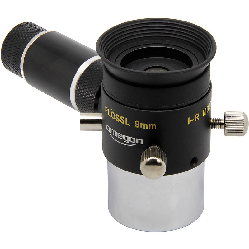 Oculaire  9mm  50° réticulé et éclairé (illuminateur inclus) - Omegon