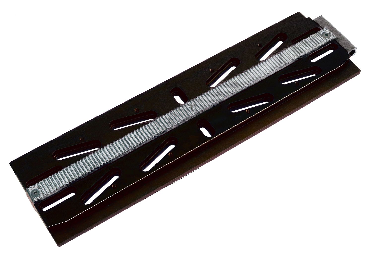 Queue d'aronde mâle Losamandy long. 481mm avec crémaillère noire - Geoptik