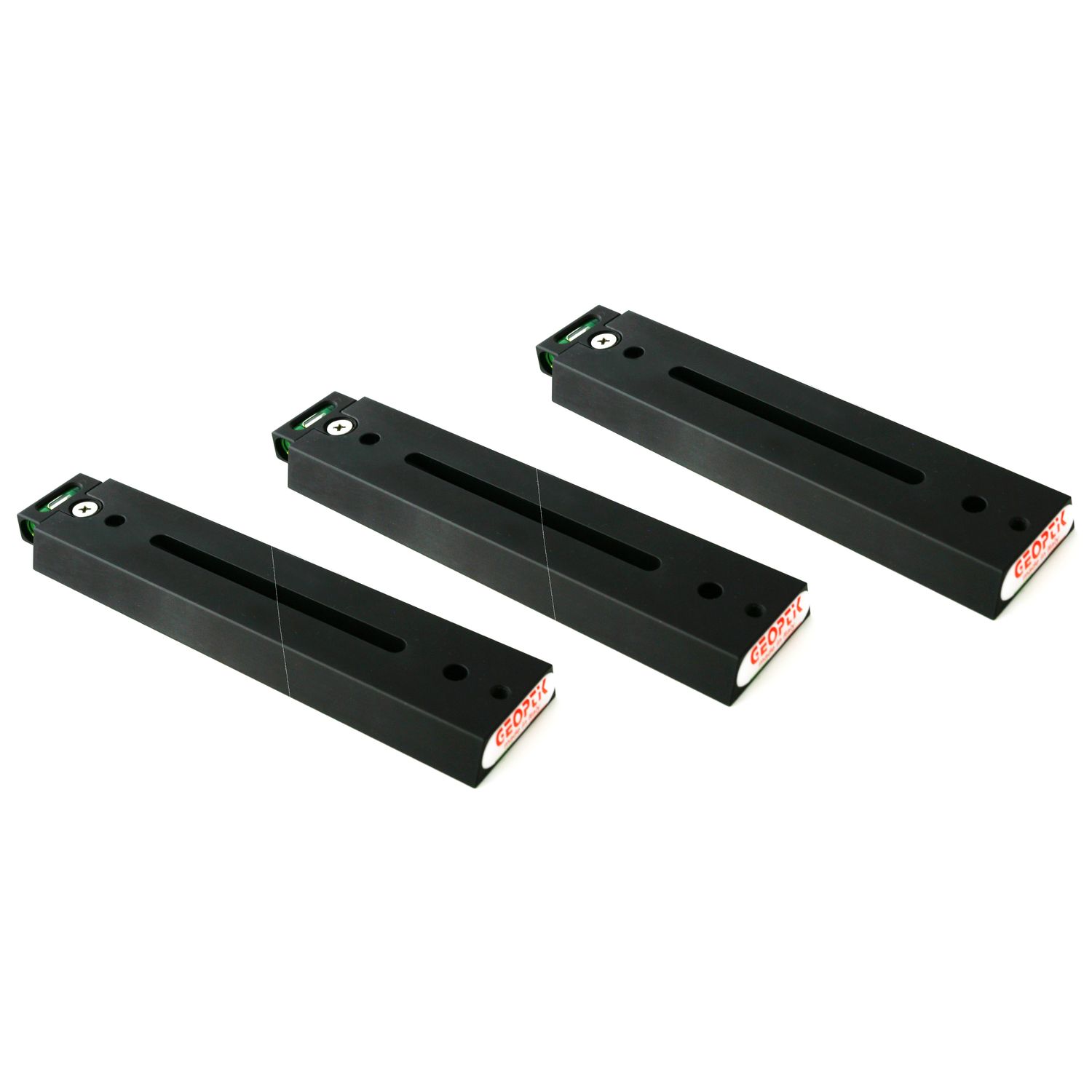 Lot de 3 Queues d'arondes mâles Vixen long. 170mm noires - Geoptik