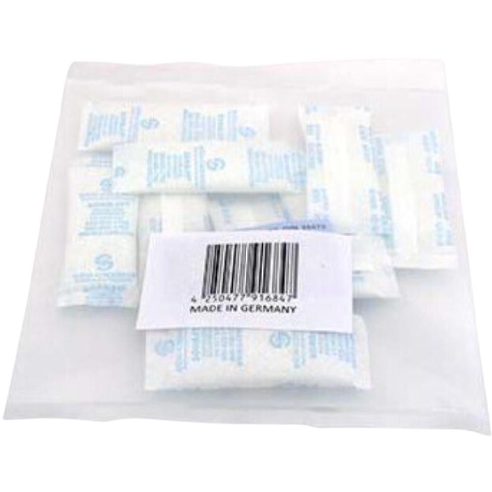 Gel de silice dessiccant en sachets - TSOptics