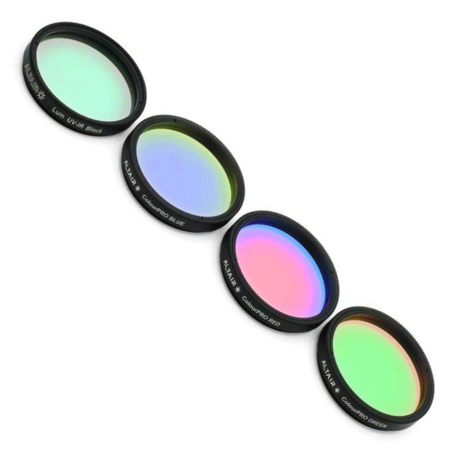 Lot de 4 filtres photo LRVB ColourPro - coulant 50,80 mm (M48) - AltairAstro
