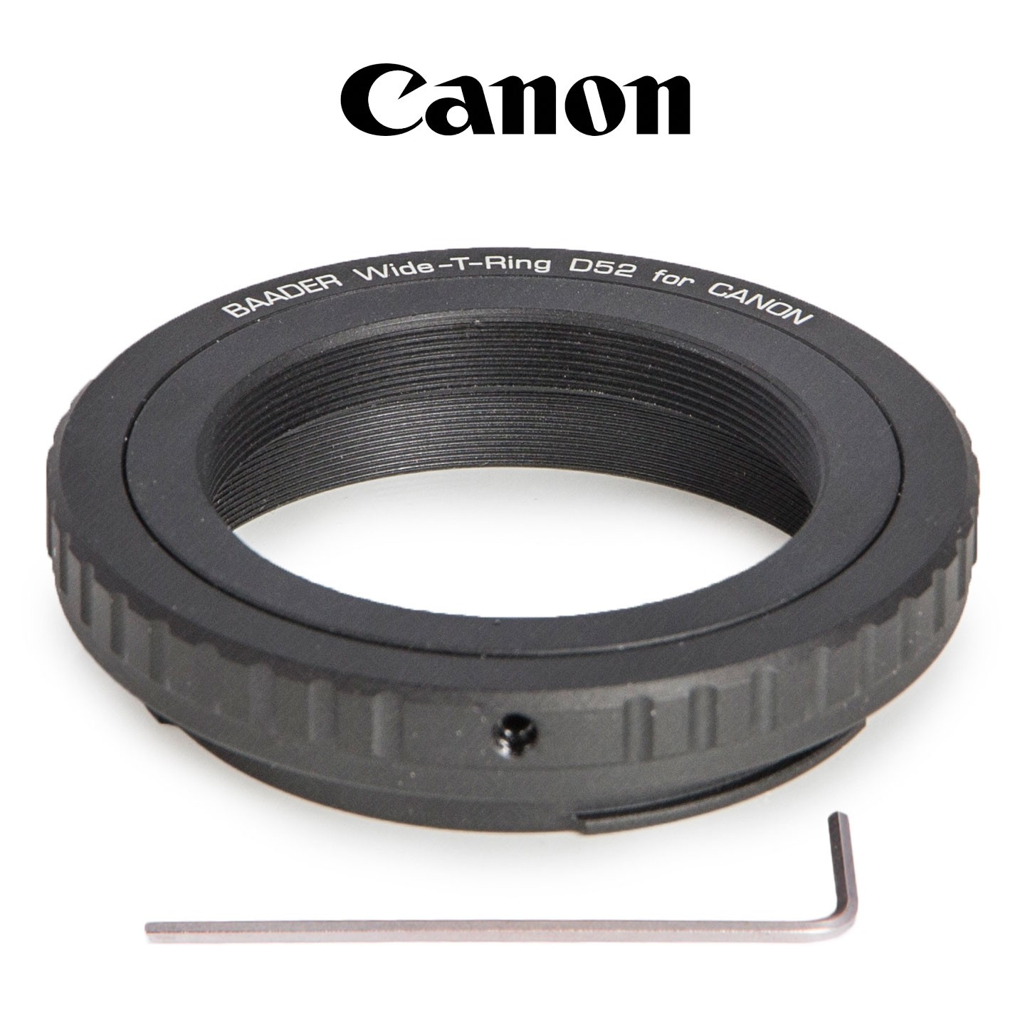 Bague adaptatrice T2 / S52 pour APN Canon EOS - Baader