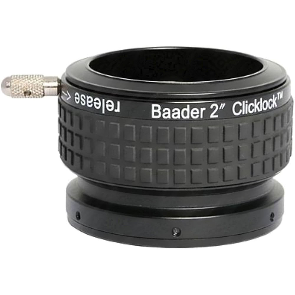 Porte-oculaires coulant 50,80mm auto-centreur ClickLock pour filetage T2 - Baader