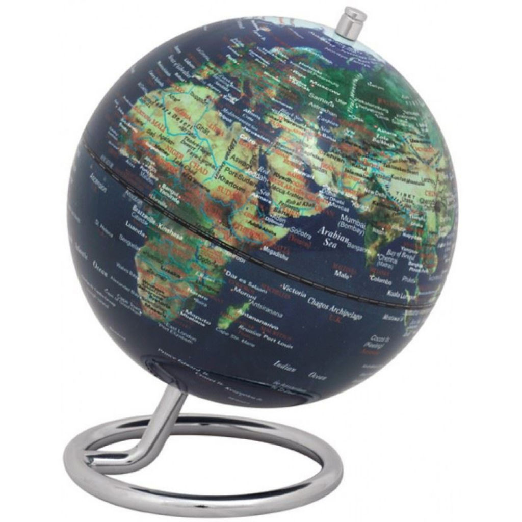 Globe terrestre Galilei Ø130mm Couleurs Originales - Troika