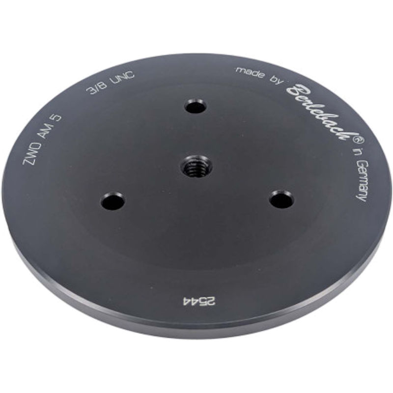 Platine plate pour ZWO AM3, AM5, AM7 pour trépied UNI ou PLANET - Berlebach