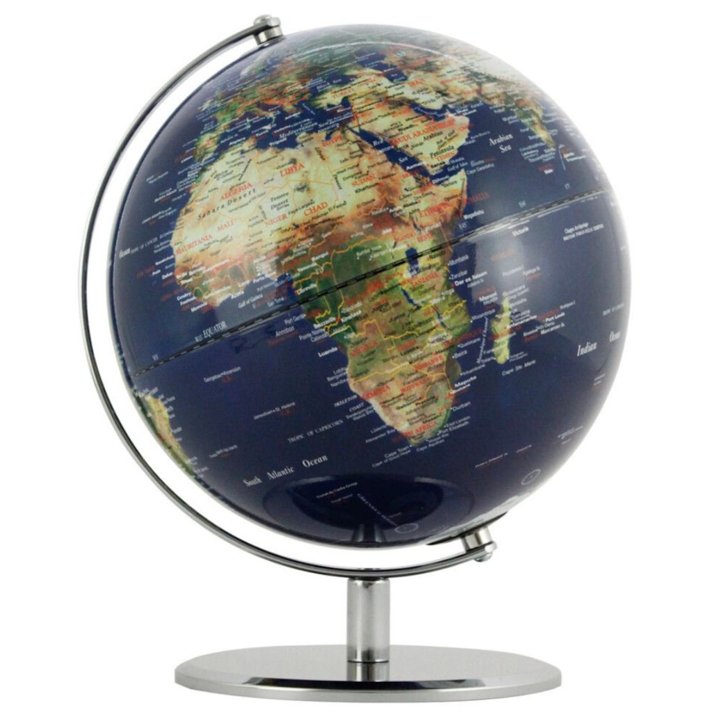 Globe terrestre Planet Ø250mm Couleurs Originales - Troika