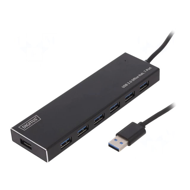 Accessoires informatiques: Hub USB 3.0 - 7 ports - avec