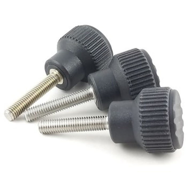 Lot de 3 vis de collimation moletées pour Newton M5x25mm (poussantes) - PierroAstro