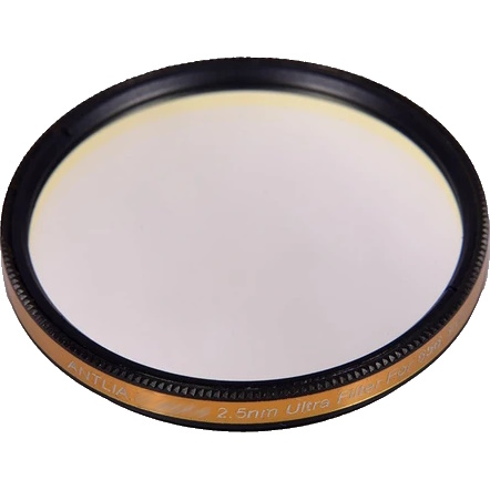 Filtre photo mono-bande SII  2,5nm ULTRA - Ø 36mm rond non monté - Antlia