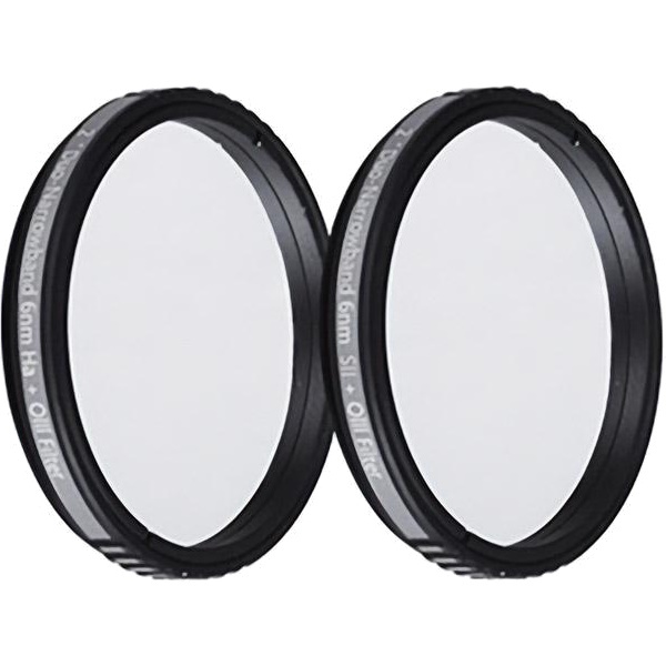 Lot de 2 filtres Photo SHO : dual-bande Hα (H-alpha)-OIII et SII-OIII 6nm Colour Magic v2 - coulant 50,80mm (M48) - Askar