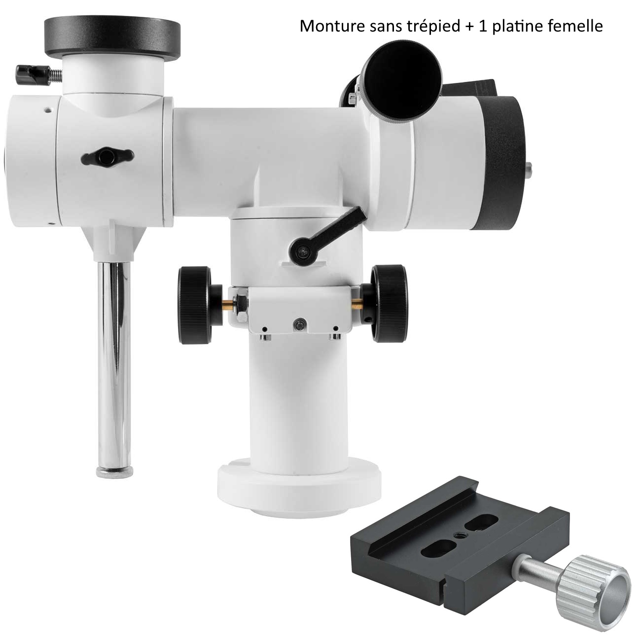 Monture alt-azimutale SkyTee 2 manuelle sans trépied + 1 platine femelle - TSOptics