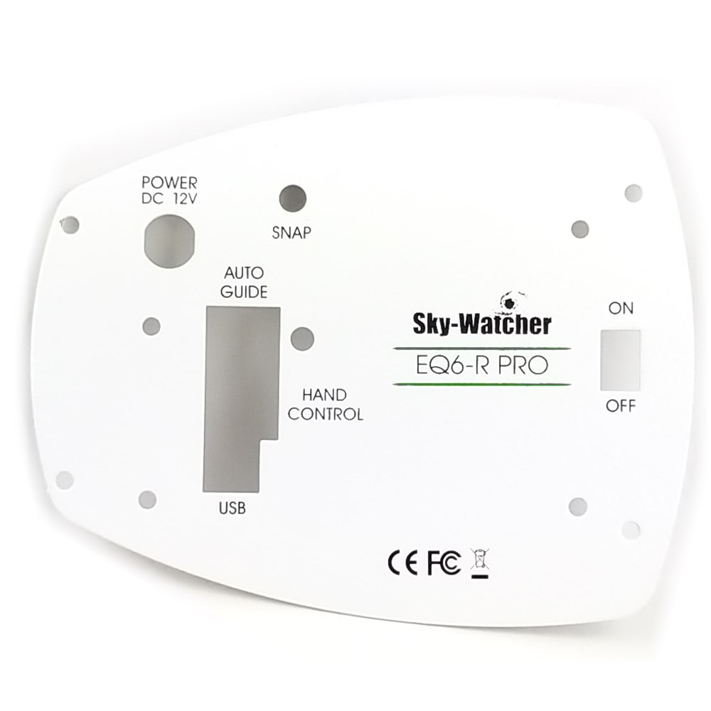 Panneau USB pour monture EQ6-R (sans connecteur ni carte électronique) - Sky-Watcher