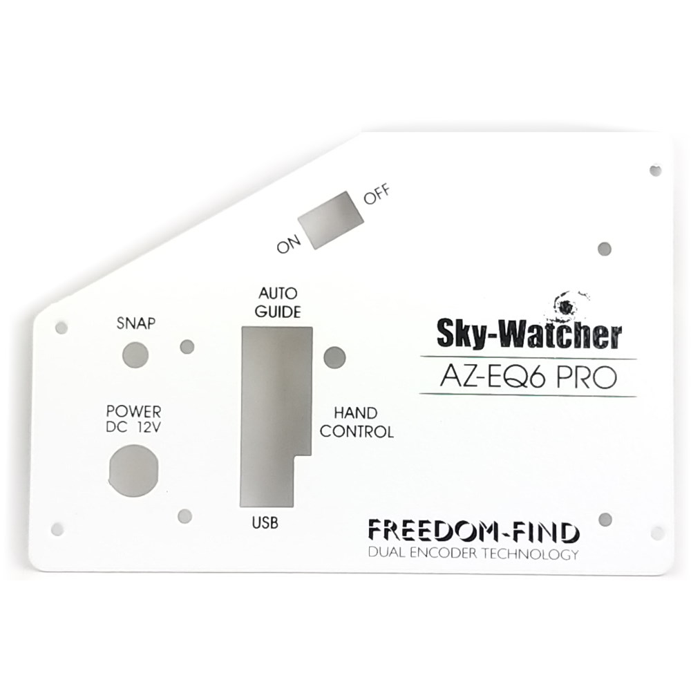 Panneau USB pour monture AZ-EQ6 (sans connecteur ni carte électronique) - Sky-Watcher