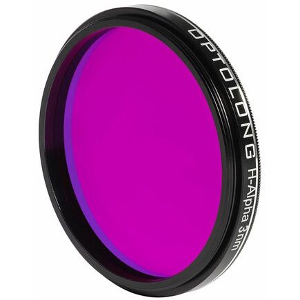 Filtre photo mono-bande Hα (H-alpha)  3nm - Coulant 50,80mm (M48) - Optolong