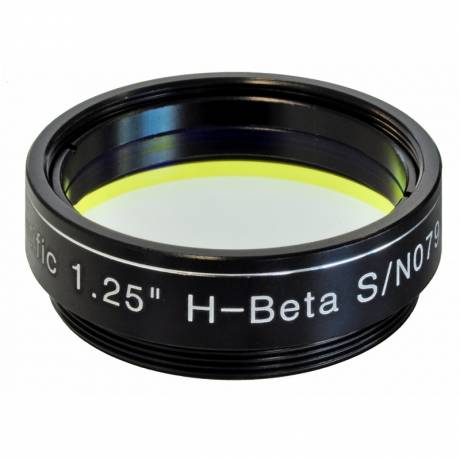 Filtre visuel Hβ (H-Bêta) - coulant 31,75mm (M28) - Explore-Scientific