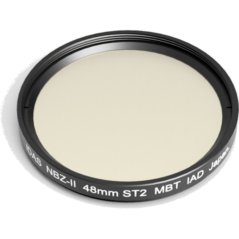 Filtre Photo dual-bande Hα (H-alpha)-OIII  8~10nm NBZ-II F/2 - coulant 50,80mm (M48) - IDAS