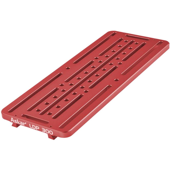 Queue d'aronde mâle type Losmandy long. 300mm rouge - Askar