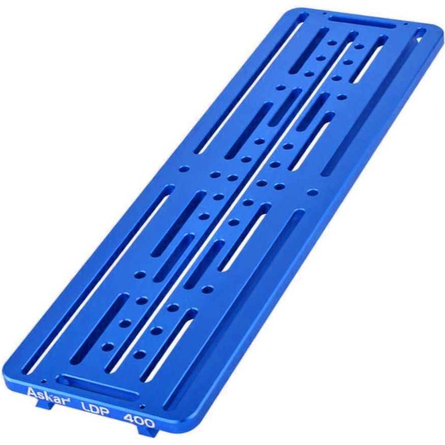 Queue d'aronde mâle type Losmandy long. 400mm bleue - Askar