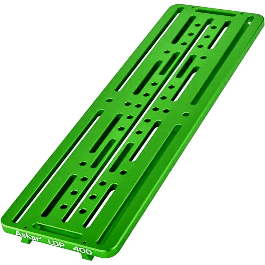 Queue d'aronde mâle type Losmandy long. 400mm verte - Askar