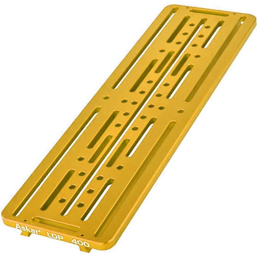 Queue d'aronde mâle type Losmandy long. 400mm jaune - Askar