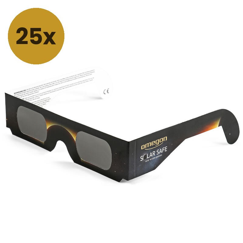 Lunettes solaires Eclipse de Soleil OD 5.0 Solar Safe - Omegon (lot de 25)