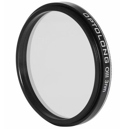 Filtre photo mono-bande OIII  3nm - Coulant 50,80mm (M48) - Optolong