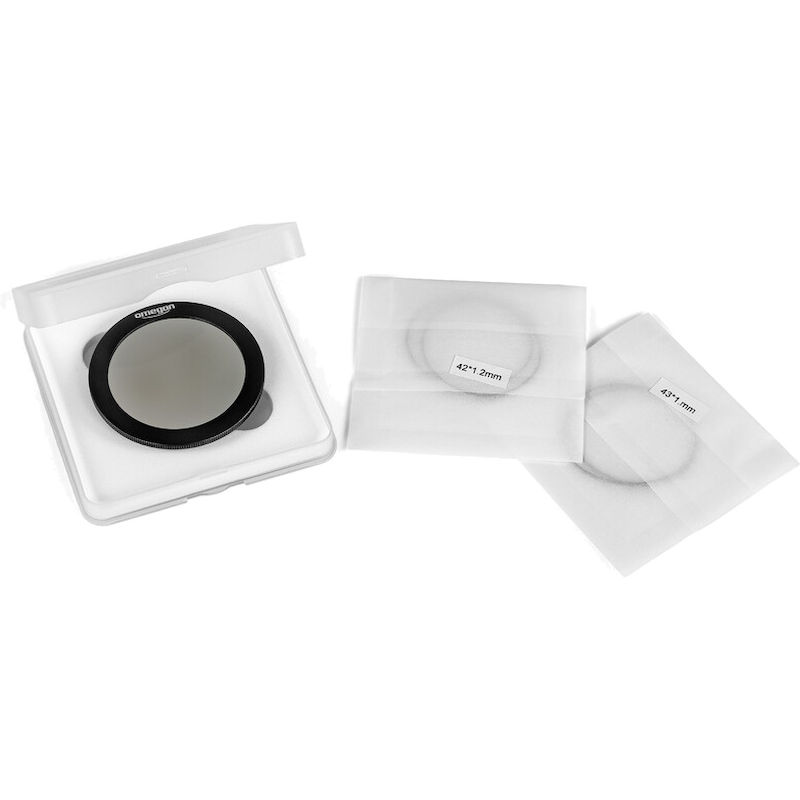 Filtre solaire OD 5.0 visuel et photo Ø 50mm pour jumelles et SeeStar S50 - Omegon