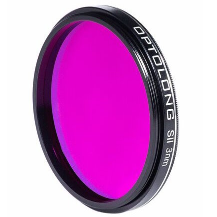 Filtre photo mono-bande SII  3nm - Coulant 50,80mm (M48) - Optolong