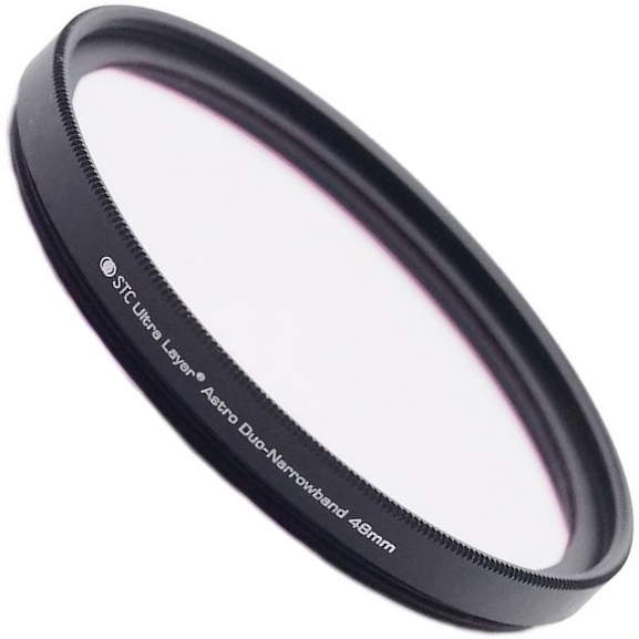 Filtre photo dual-bande Hα (H-alpha)-OIII 10nm - coulant 50,80mm (M48) - STC