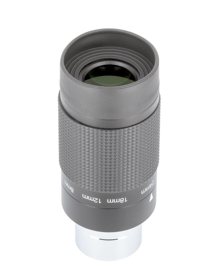 Oculaire De Télescope Zoom 8-24mm 1,25" - 9 éléments 6 Groupes, Champ 40°-60°, Relief Oculaire 17-22mm - Compatible Astronomie, Avec étui