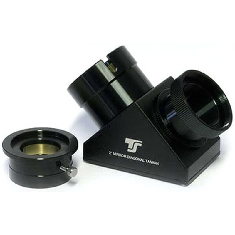 Renvoi coudé à miroir standard (91%) coulant 50,80 mm pour Schmidt-Cassegrain 2'' - TS-Optics