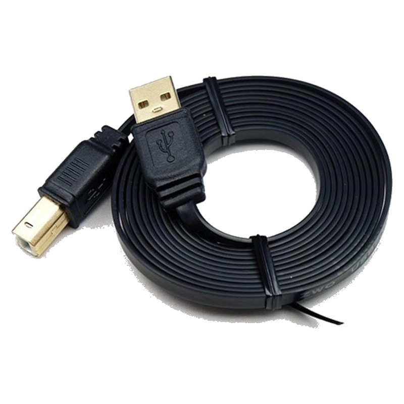 Câble USB 2.0 plat type A vers B 2 m ZWO
