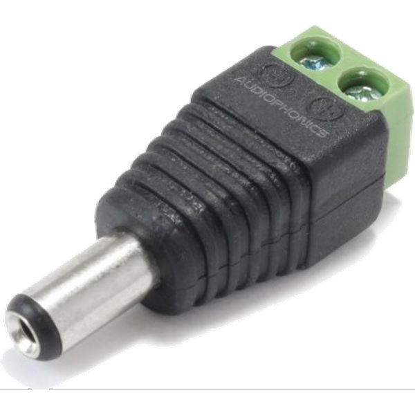 Adaptateur Jack 5.5/2.1mm mâle vers Borniers à Vis - PierroAstro