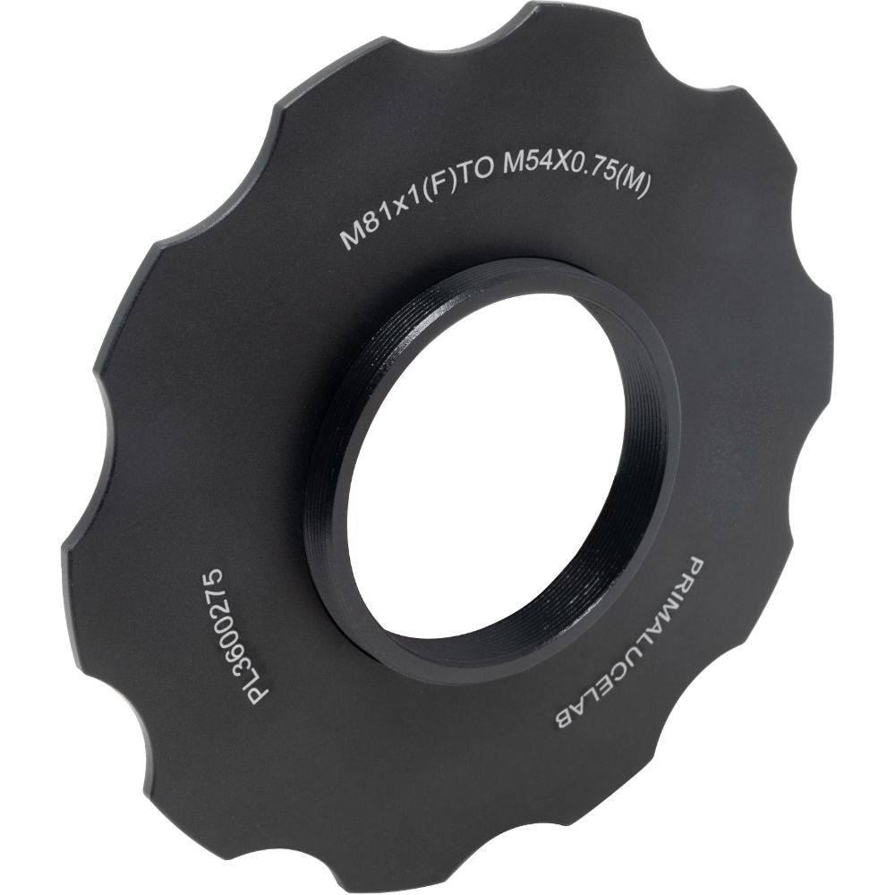 Bague adaptatrice M81 vers M54 pour ESATTO 3'' et ARCO 3'' - PrimaLuceLab