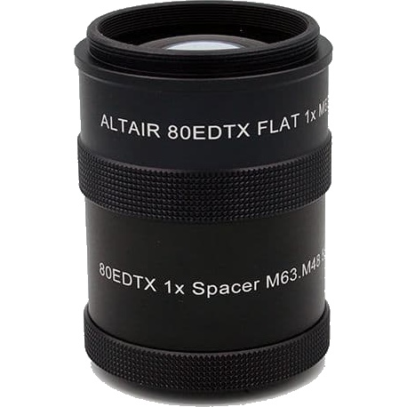 Correcteur de champ 1,0x pour lunette  80/480 EDT - AltairAstro
