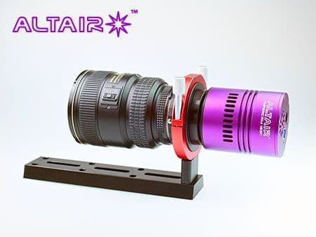 Adaptateur Objectif Télescope 1,25 Pouces T2 - Filetage M42, Alliage Aluminium - Pour Appareils Photo