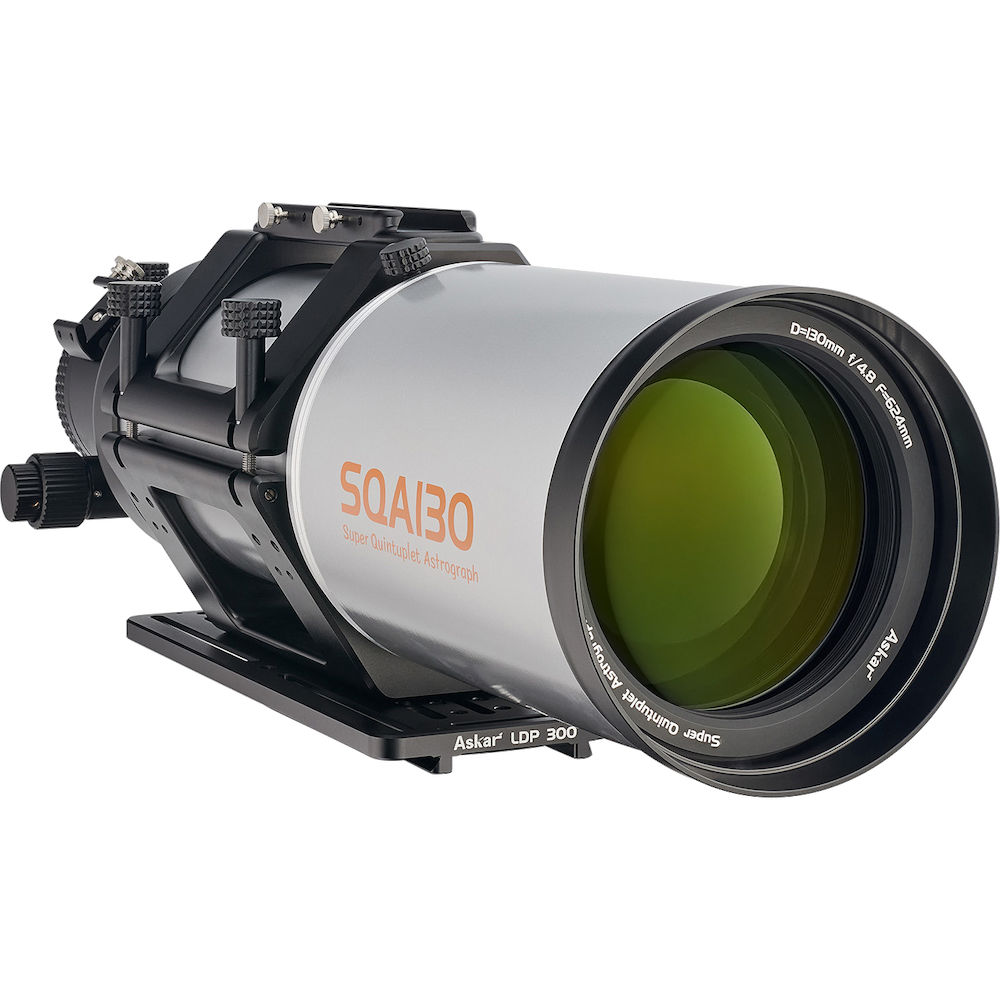 Lunette Astrographe 130/624 quintuplet SQA130 - Askar