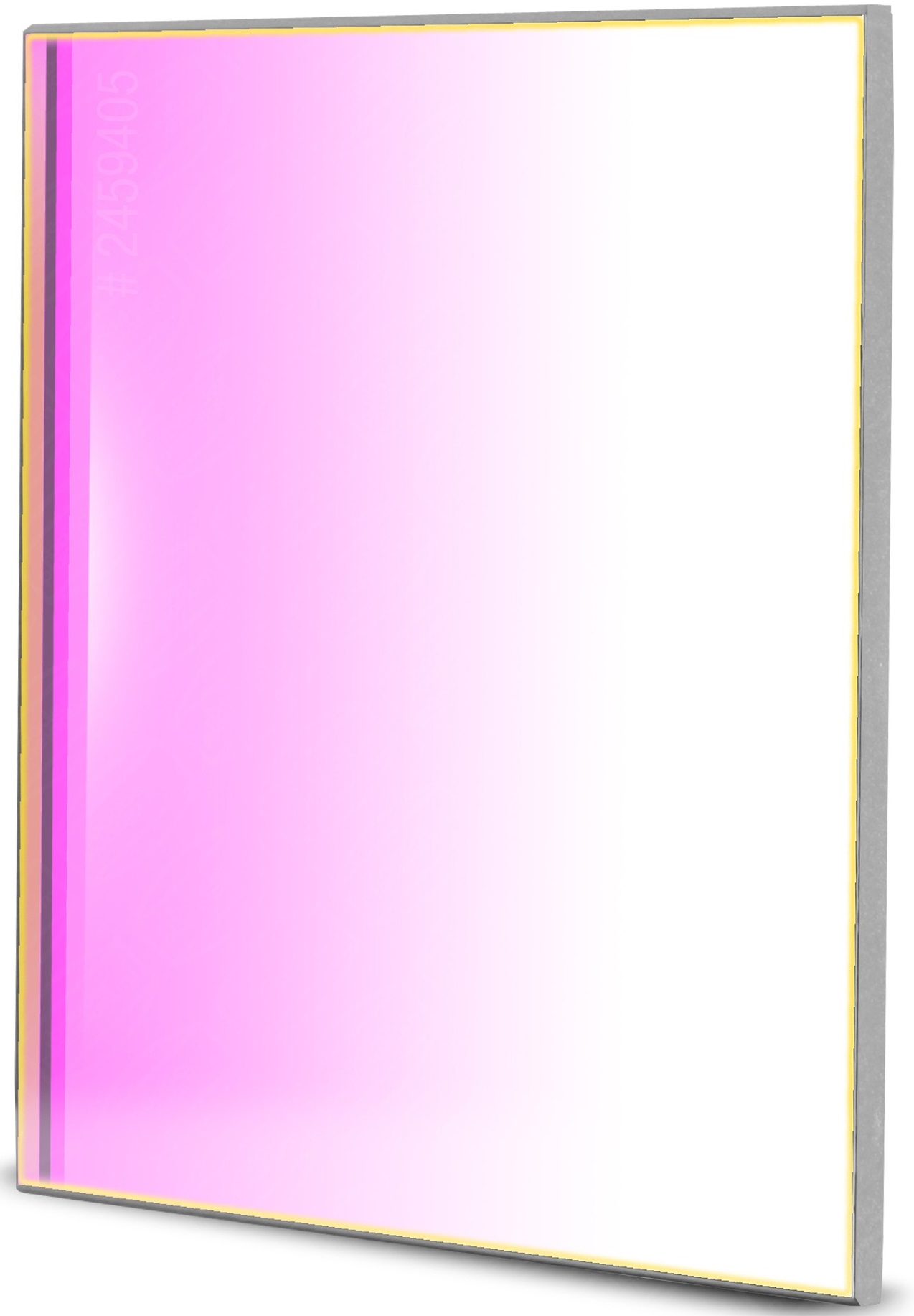 Filtre Photo Clair (Clear) - 65x65mm carré non monté - Baader