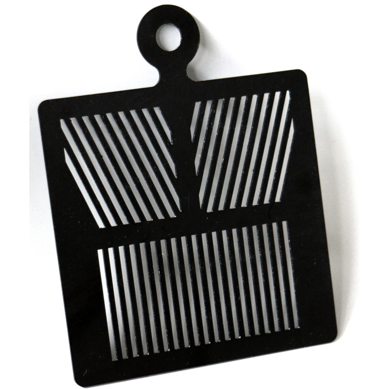 Masque de Bahtinov pour porte-filtres Cokin-P Ø 100mm carré - GN