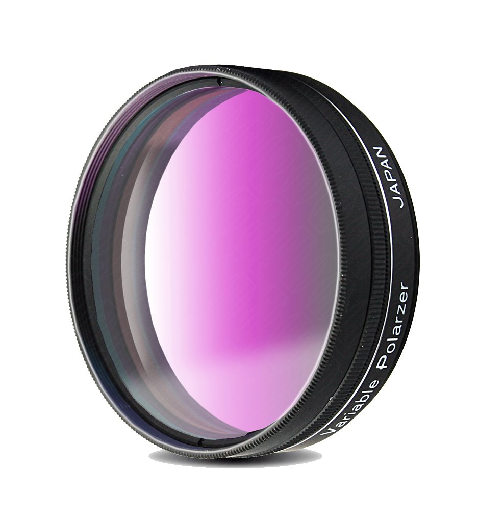 Filtre visuel lunaire polarisant variable - coulant 50,80mm (M48) - Baader