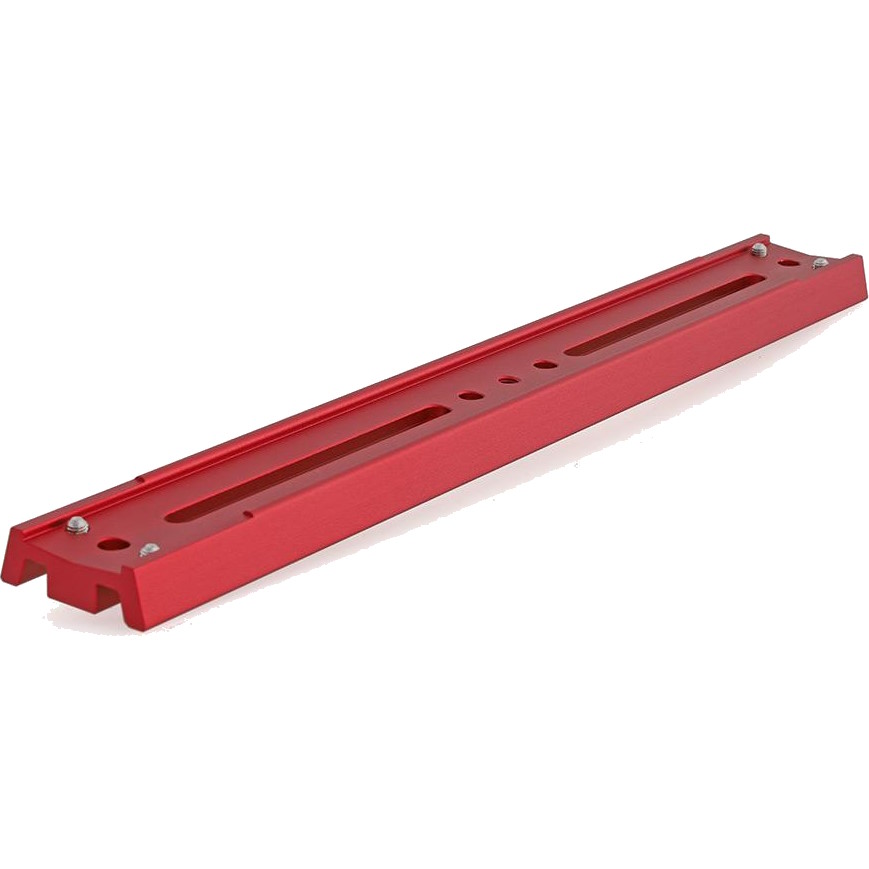 Queue d'aronde mâle type Vixen long. 335mm rouge - TSOptics