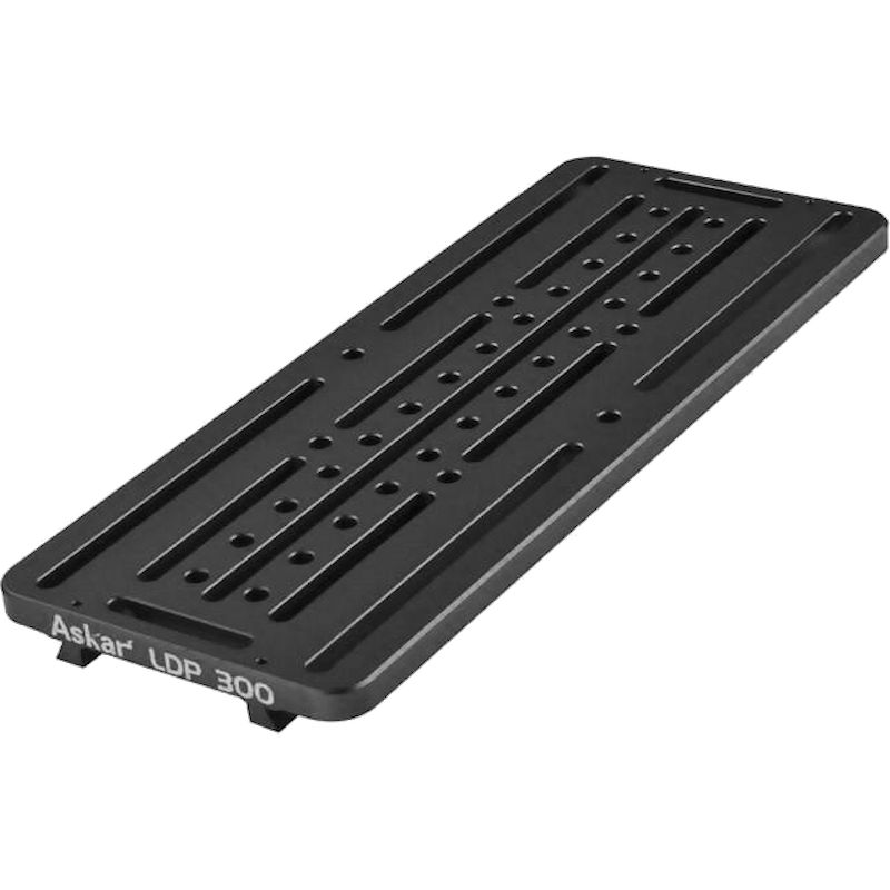 Queue d'aronde mâle type Losmandy long.  300mm noire - Askar