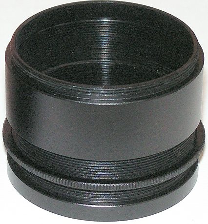 Tube allonge vissant M48 m/f long. variable 24 à 34mm - Lacerta