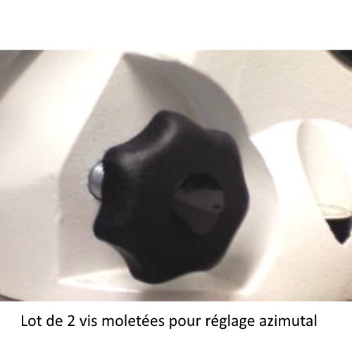 Vis de réglage d'azimut pour NEQ6 ou AZ-EQ6 (lot de 2) - PierroAstro